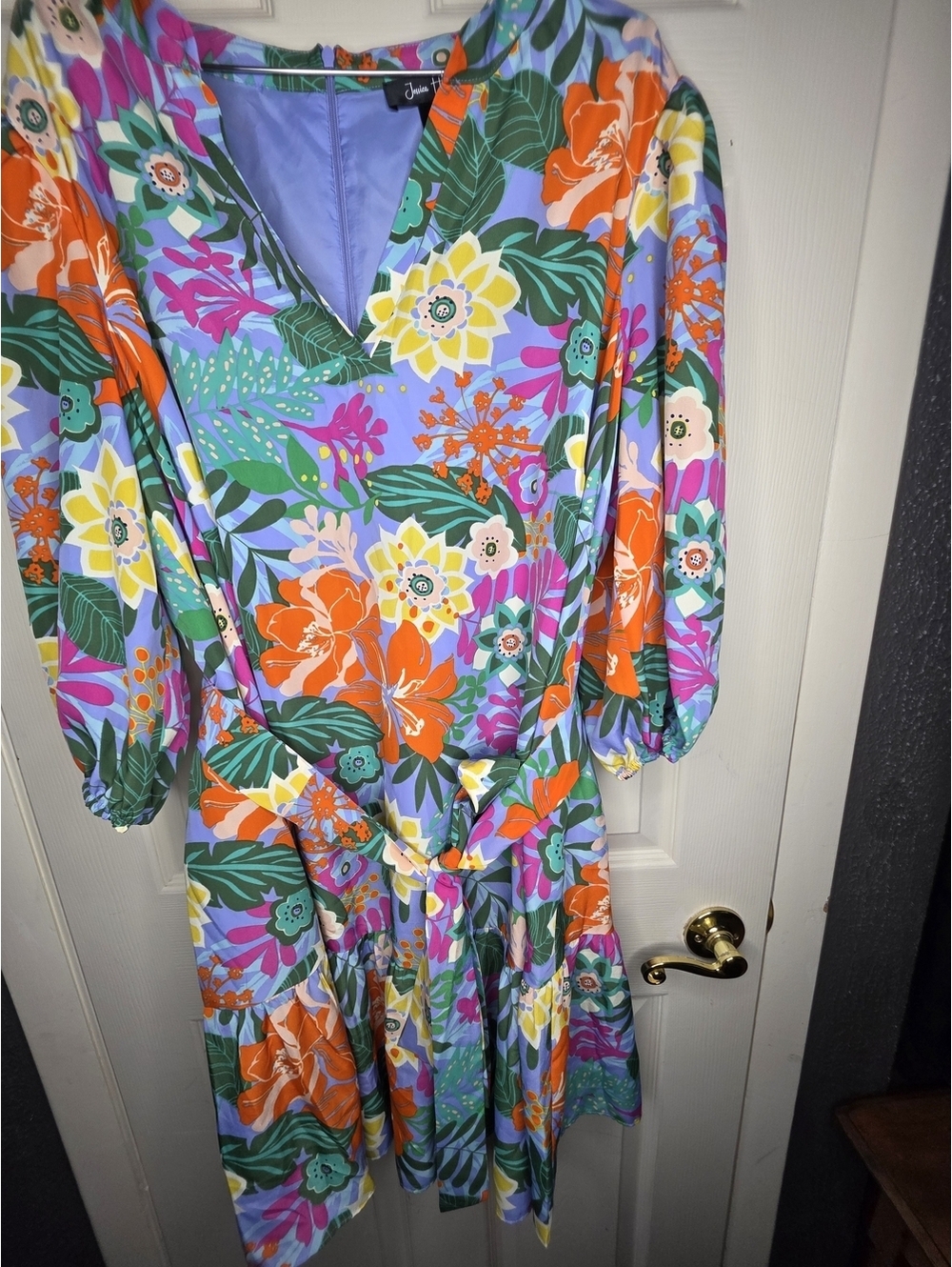 Jessica Howard Women's Floral Print Dress Size 20W